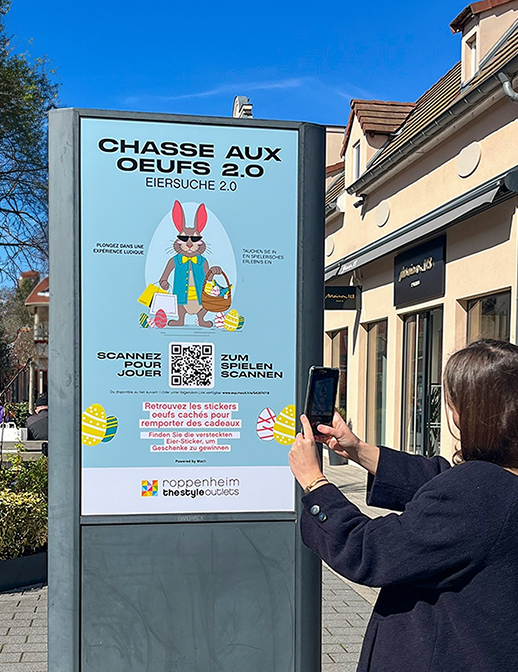 Vous diffusez le jeu par QR code, lien ou iframe